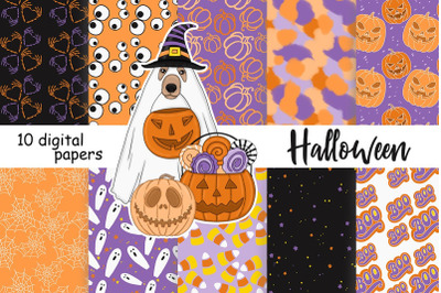 Halloween Bright Pattern