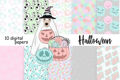 Halloween Pastel Pattern