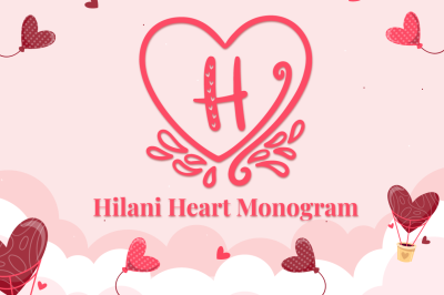 Hilani Heart Monogram