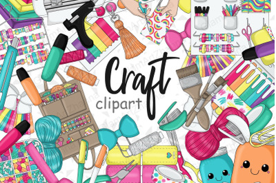 Craft Clipart Bundle | Scrapbook Tool Clipart