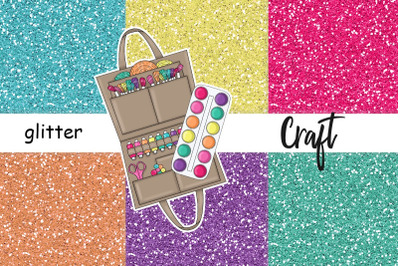 Craft Glitter Paper | Multicolor Glitter Backgrounds