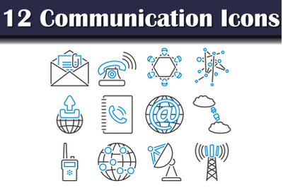 Communication Icon Set