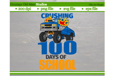 Crushing 100 days of school | classic 80s truck