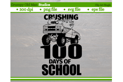Crushing 100 days of school | classic 80s truck