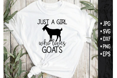 just a girl who loves goats