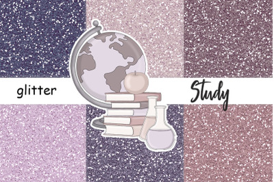 Study Beige Glitter