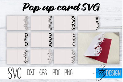 Pop Up Card SVG&2C; Pop-Up Greeting Card&2C; Cricut Pop Up Card&2C; Pop Up Card