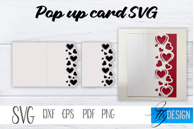 Pop Up Card SVG&2C; Pop-Up Greeting Card&2C; Cricut Pop Up Card&2C; Pop Up Card