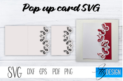 Pop Up Card SVG&2C; Pop-Up Greeting Card&2C; Cricut Pop Up Card&2C; Pop Up Card