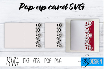 Pop Up Card SVG&2C; Pop-Up Greeting Card&2C; Cricut Pop Up Card&2C; Pop Up Card