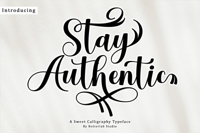 Stay Authentic