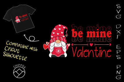 Be Mine Valentine Gnome Valentine&#039;s Day