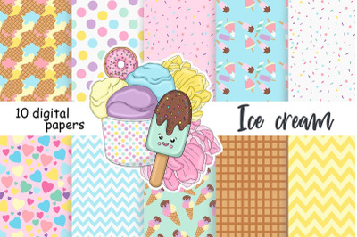 Ice Cream Cone Pattern