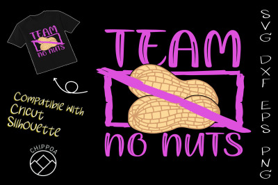 Team No Nuts Team Girl Gender Reveal