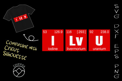 I Love You Science Valentine Day