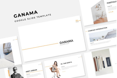 Ganama Google Slide Template