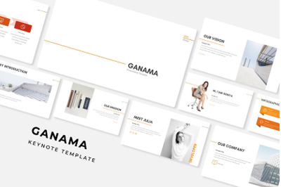 Ganama Keynote Template