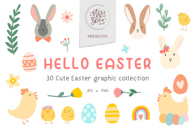 Hello Easter Graphic Collection