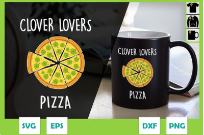 Clover Lovers Pizza St Patrick&#039;s Day