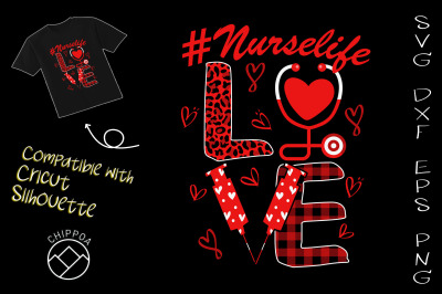 Love Nurselife Valentine Nurse