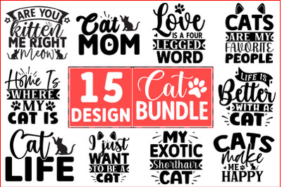 Cat SVG Design bundle