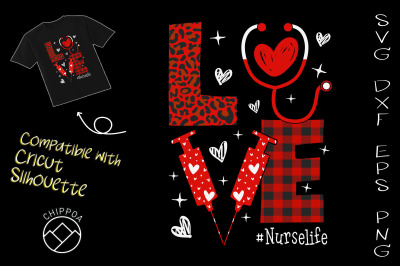 Love Nurselife Valentine Nurse