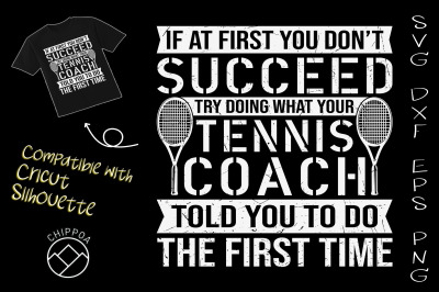 Try Doing What Your Tennis Coach Told