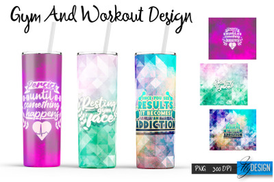 Workout Tumblers. Skinny 20 Oz Wrap. 17