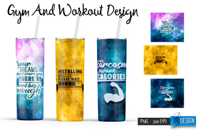 Workout Tumblers. Skinny 20 Oz Wrap. 13.