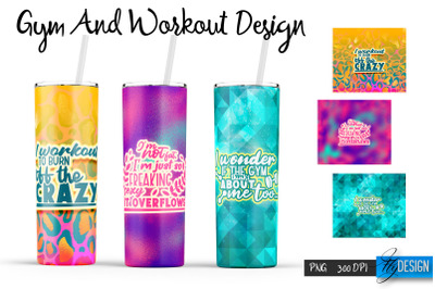 Workout Tumblers. Skinny 20 Oz Wrap. 11