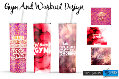 Workout Tumblers. Skinny 20 Oz Wrap. 9