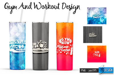 Workout Tumblers. Skinny 20 Oz Wrap. 7