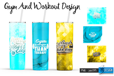 Workout Tumblers. Skinny 20 Oz Wrap. 6