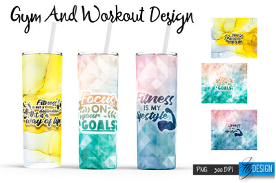 Workout Tumblers. Skinny 20 Oz Wrap. 5