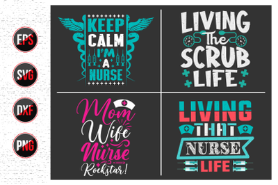 Nurse Quotes Svg Design bundle