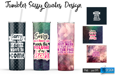 Sassy Tumblers. Skinny 20 Oz Wrap. 13