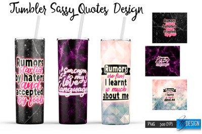 Sassy Tumblers. Skinny 20 Oz Wrap. 11