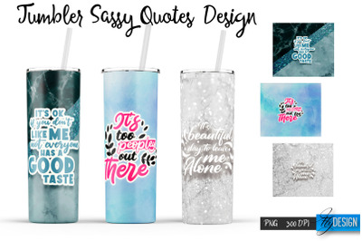 Sassy Tumblers. Skinny 20 Oz Wrap. 6