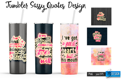 Sassy Tumblers. Skinny 20 Oz Wrap. 4