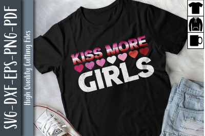 LGBT Pride Gift Kiss More Girls