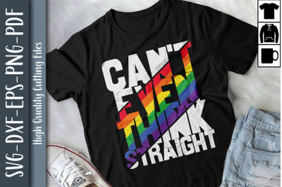 Gay Pride Can&#039;t Even Think Straight