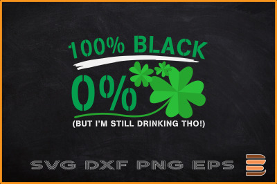 Black People Irish Shamrock