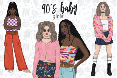 90&#039;s Baby Girls