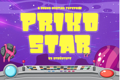 PRIKO STAR Typeface