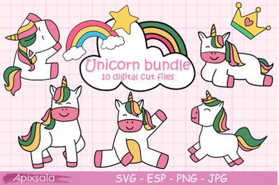 Cute Unicorn Bundle