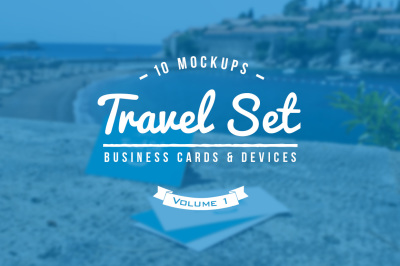 10 Fresh Business Card Mockups vol.1