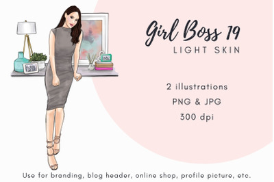 Girl boss 19 - Light Skin