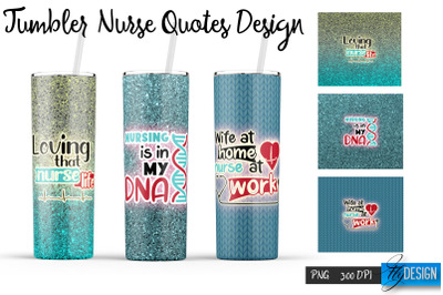 Nurse 20 Oz Tumbler Sublimation V9