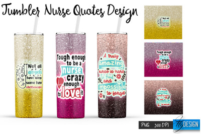 Nurse 20 Oz Tumbler Sublimation V8