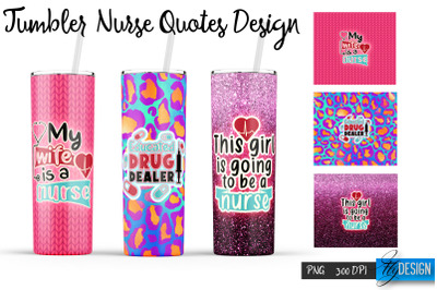 Nurse 20 Oz Tumbler Sublimation V7